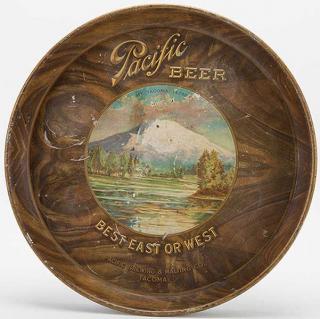 Appraisal: Pacific Bear Tray Best East of West Pacific Beer Tray