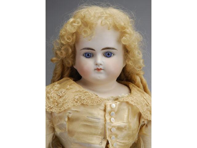 Appraisal: ABG Turned Shoulder Head Child Doll Germany ca bald bisque