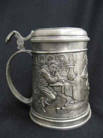 Appraisal: Pewter Stein scenes include Falstaff '' liter excellent