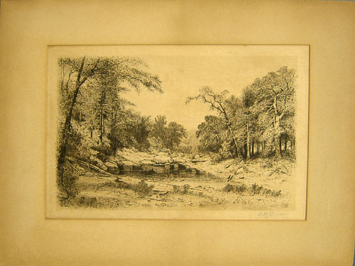 Appraisal: Christopher High Shearer engraving x