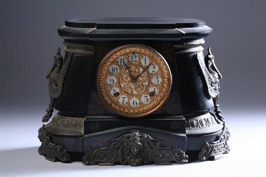 Appraisal: ANSONIA POMPEII MANTLE CLOCK Circa works marked Ansonia Clock Co