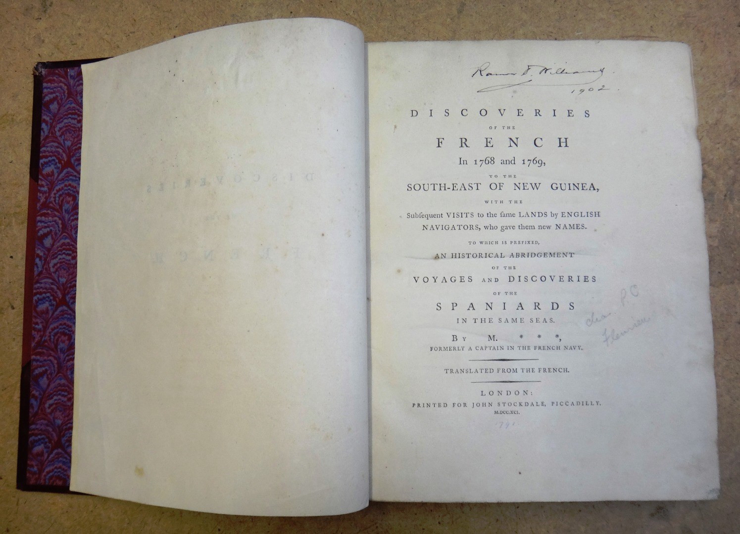 Appraisal: FLEURIEU C P C Comte de Discoveries of the French