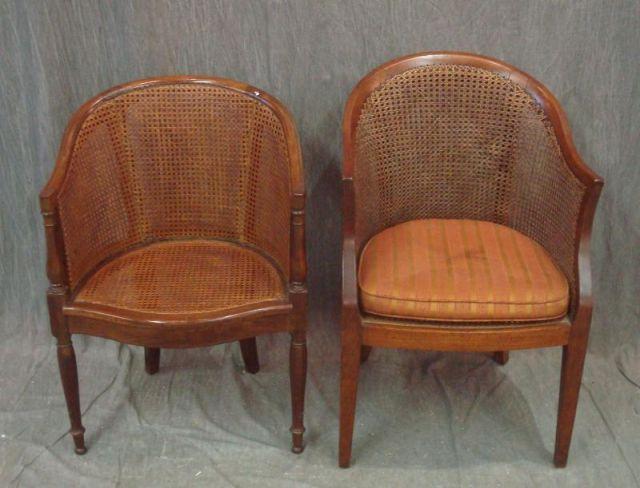 Appraisal: Antique Caned Chairs Good age on these chairs From a