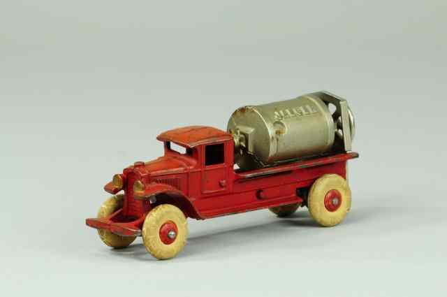 Appraisal: JAEGER MIXER TRUCK Kenton cast iron painted in red overall