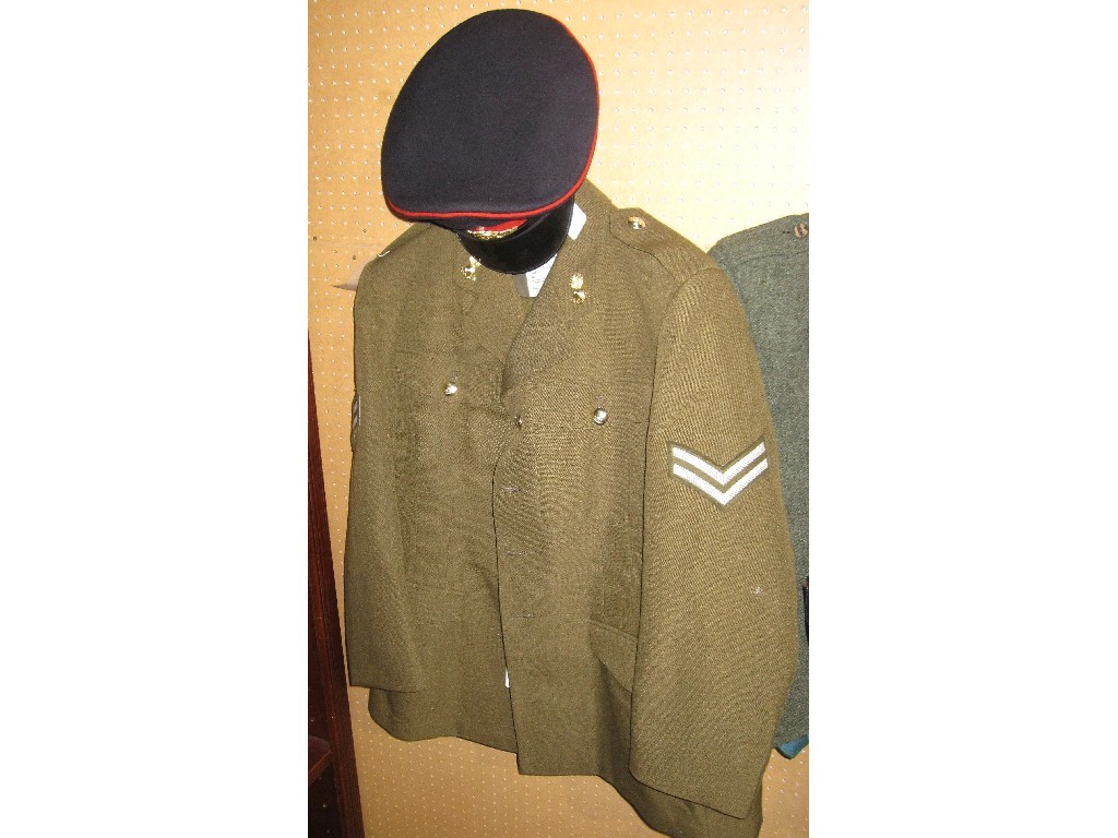 Appraisal: Royal artillery tunic trousers and cap