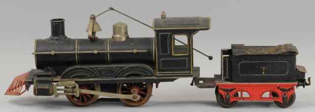 Appraisal: MARKLIN LOCOMOTIVE AND TENDER gauge electric - - early piece