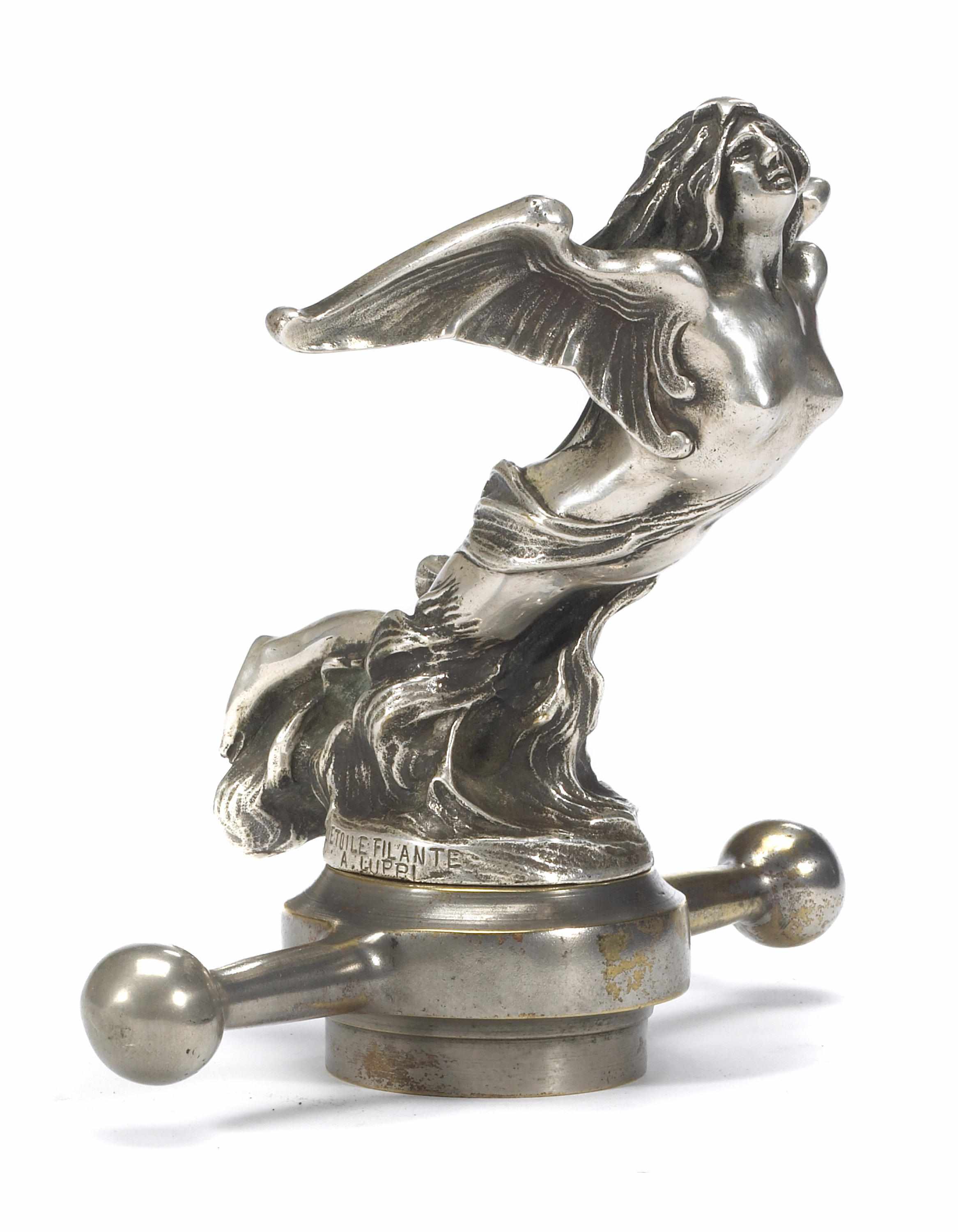 Appraisal: A 'L Etoile Filante' by A Luppi mascot French circa