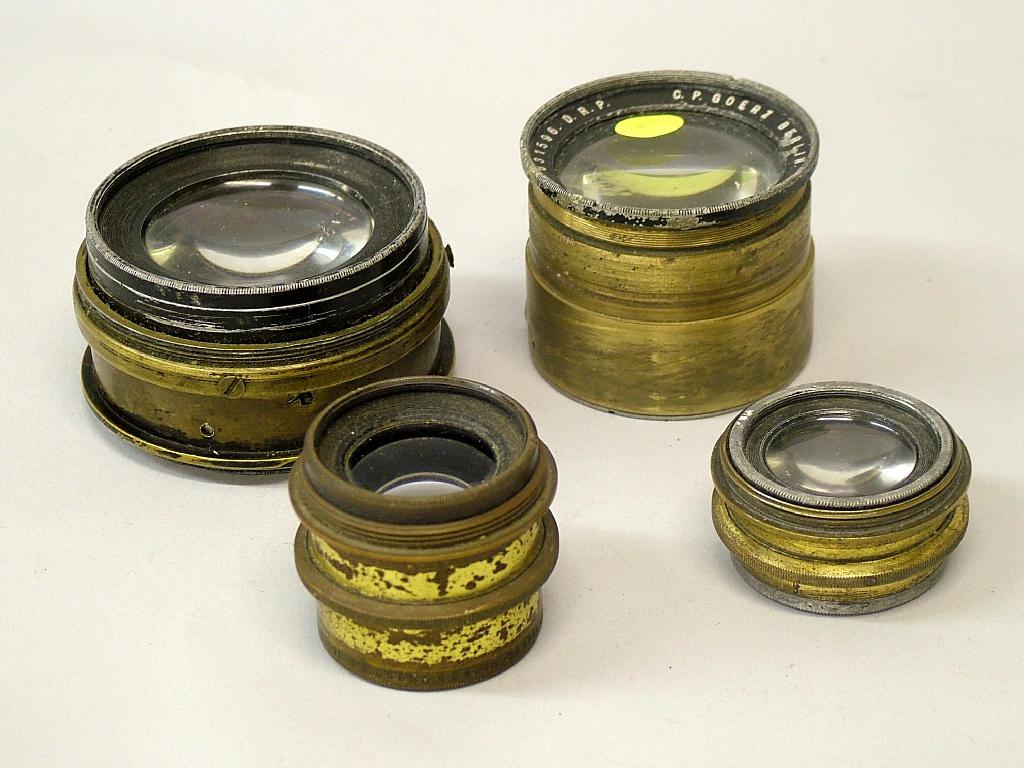 Appraisal: Four Goerz lenses