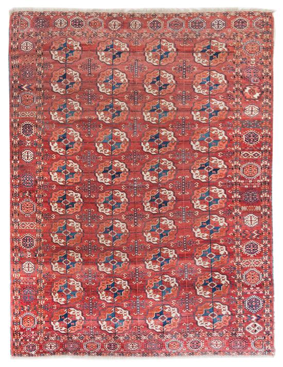 Appraisal: Sale Lot A Tekke Rug Turkmenistan circa feet inches x