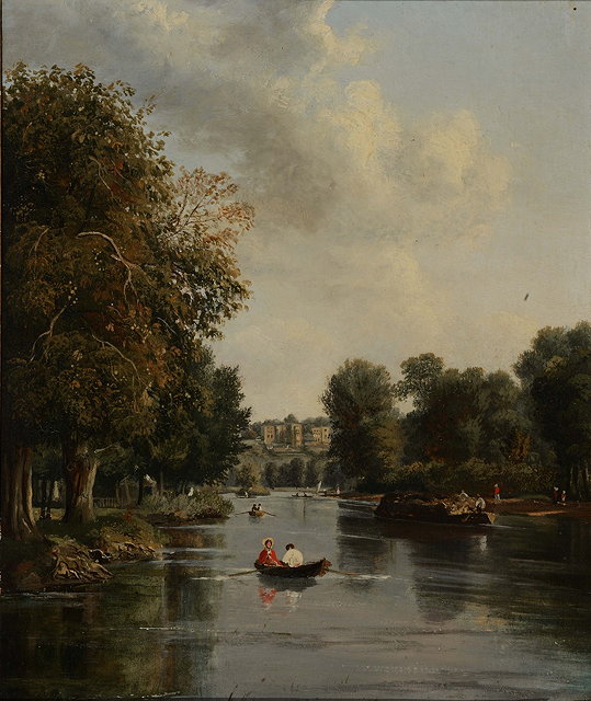 Appraisal: GEORGE HILDITCH - 'A View of the Thames at Petersham'