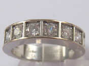 Appraisal: Cartier An carat white gold diamond ring by Cartier signed