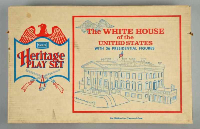 Appraisal: Sears Heritage U S White House Toy Play Set Description