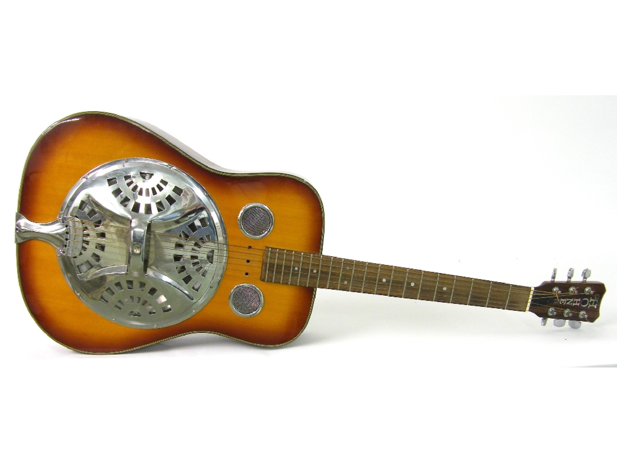 Appraisal: Hohner resonator acoustic guitar made in Korea with mahogany back