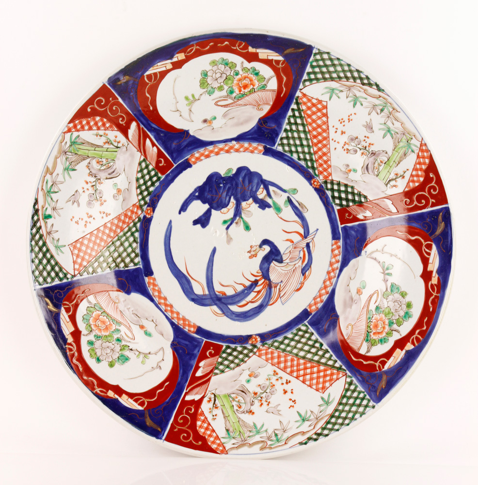 Appraisal: - Imari Charger Imari charger dia Provenance FL Estate