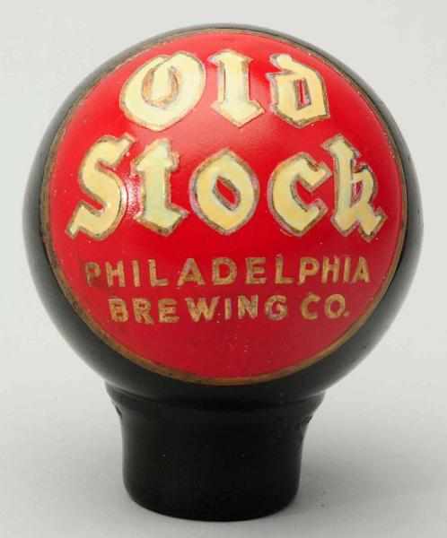 Appraisal: Old Stock Beer Dakaware Tap Knob Philadelphia Brewing Company Clean