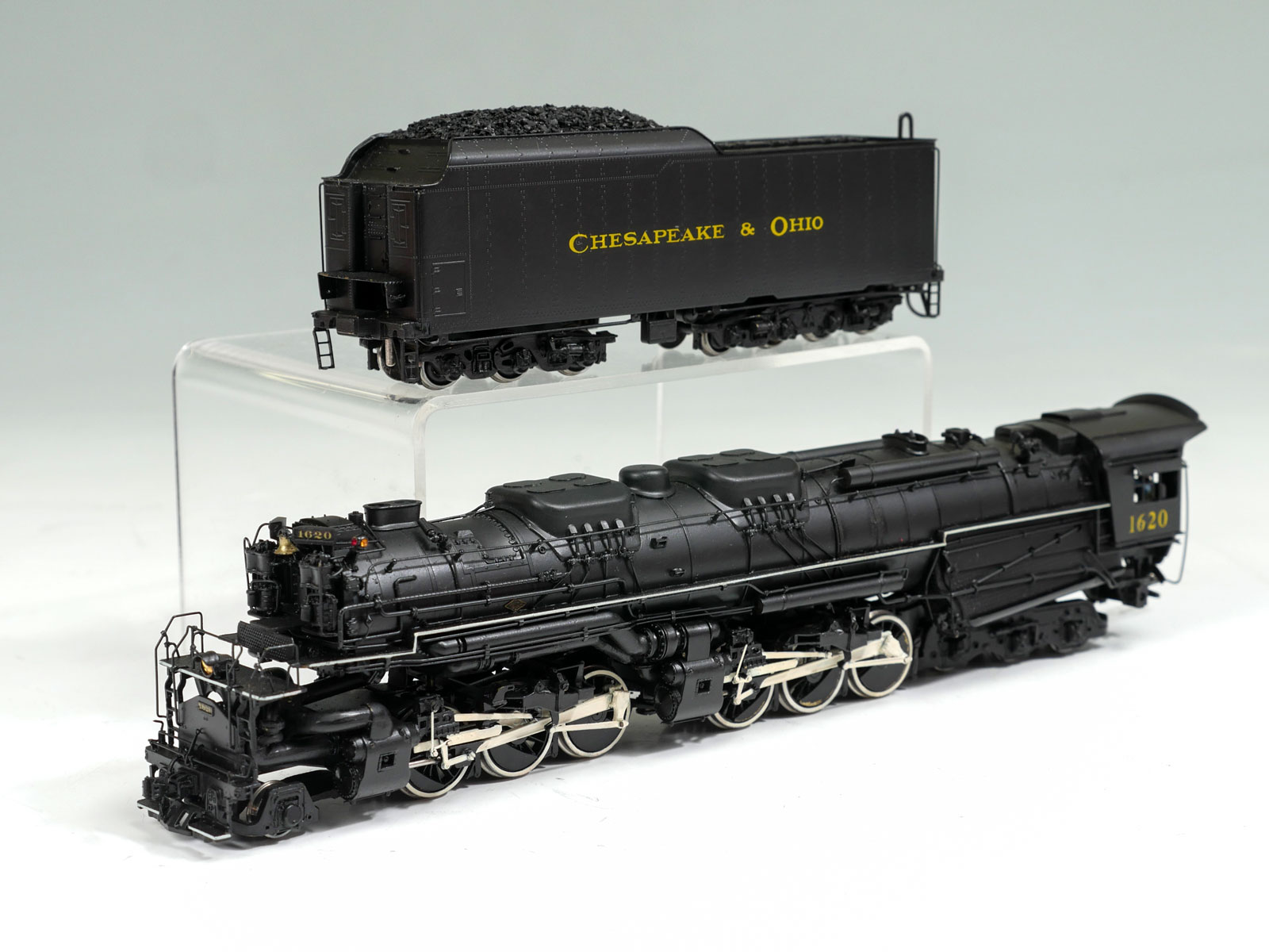 Appraisal: KEY IMPORTS ''CLASSIC'' CHESAPEAKE OHIO H- ENGINE TENDER Black Chesapeake