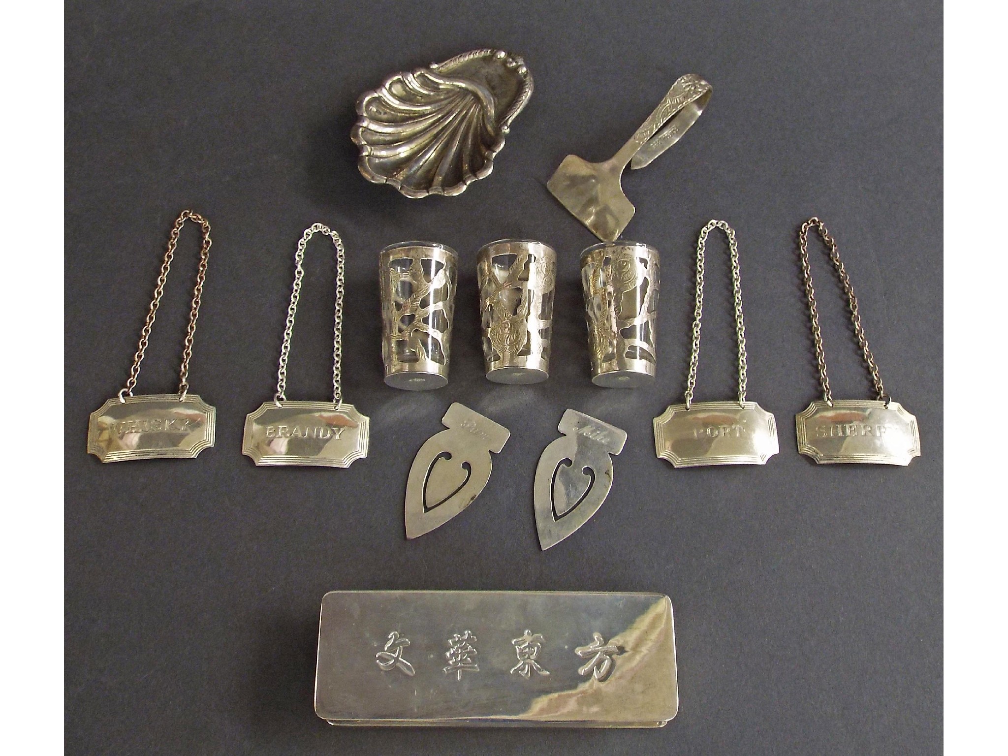 Appraisal: Mixed collection of bijouterie silver and white metal to include