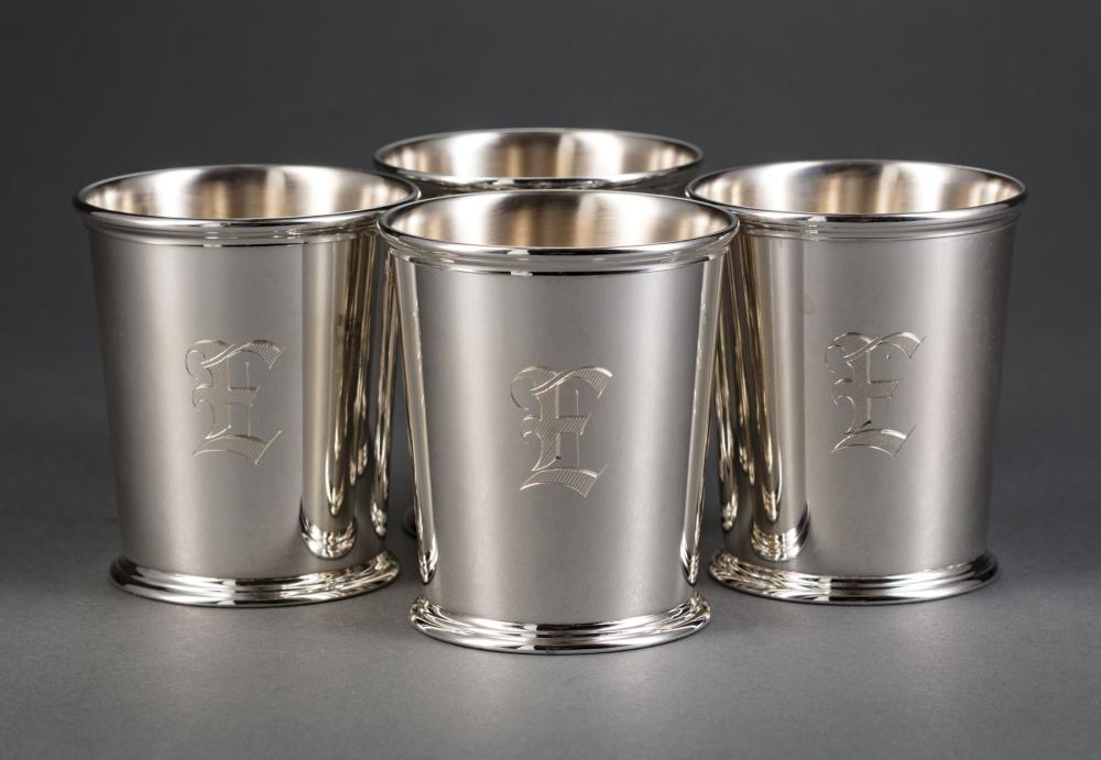 Appraisal: Set of Twelve Kirk Stieff Sterling Silver Julep Cups pattern