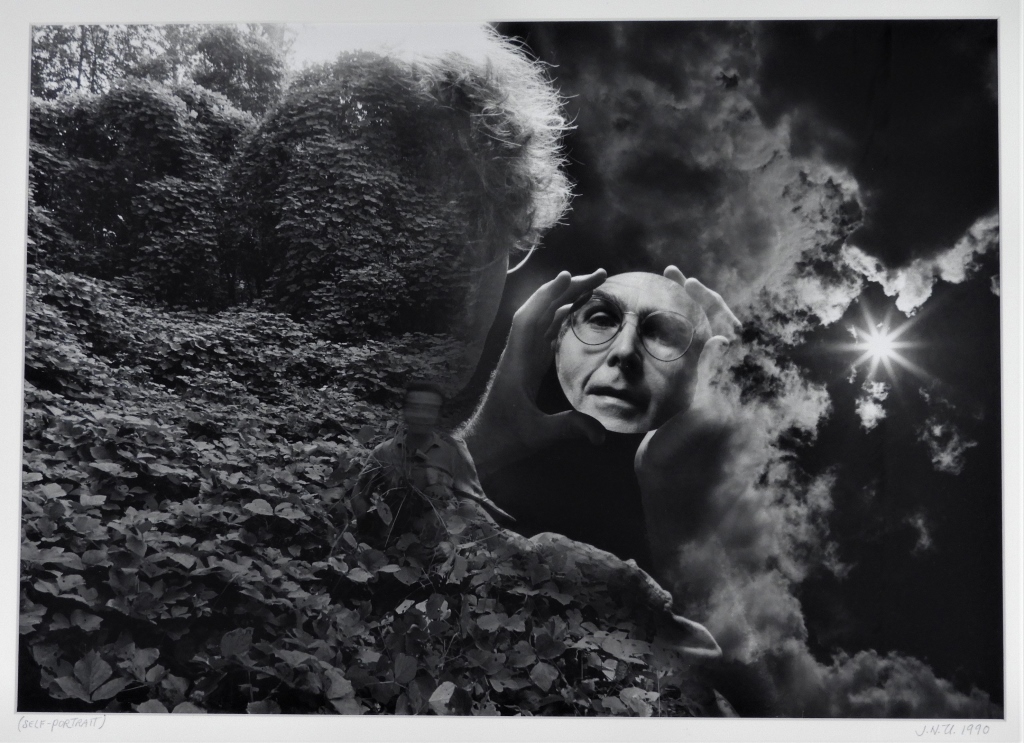 Appraisal: JERRY NORMAN UELSMANN SURREALIST SELF PORTRAIT Michigan b Self portrait