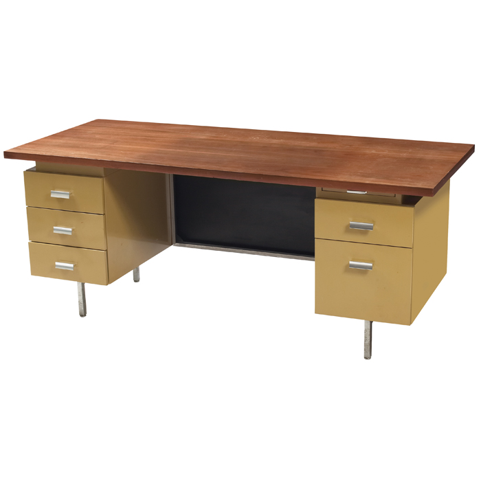 Appraisal: George Nelson Executive Office Group desk by Herman Miller original