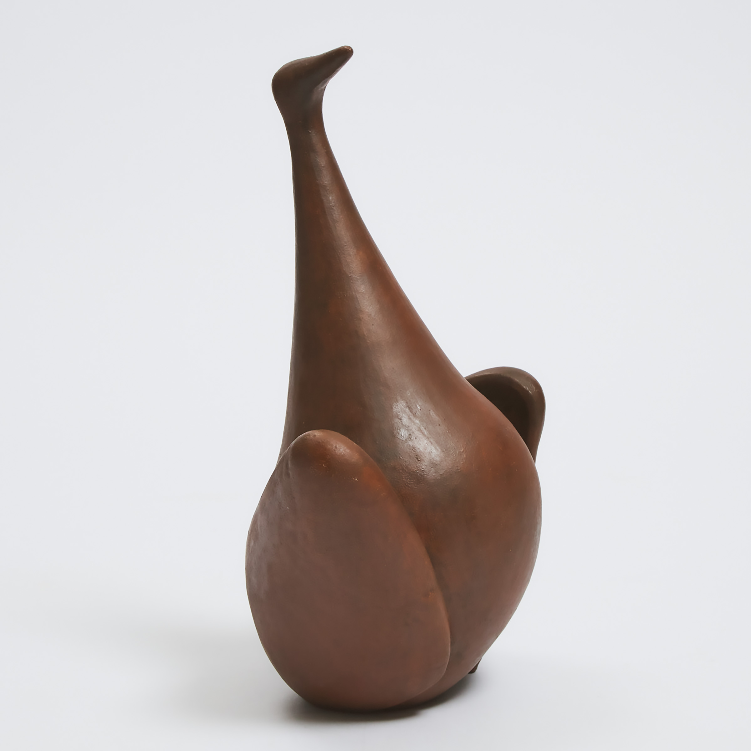 Appraisal: Brooklin Pottery Bird Theo Harlander s height in cm