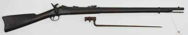 Appraisal: U S Springfield Rifle - Trapdoor with Bayonet This -