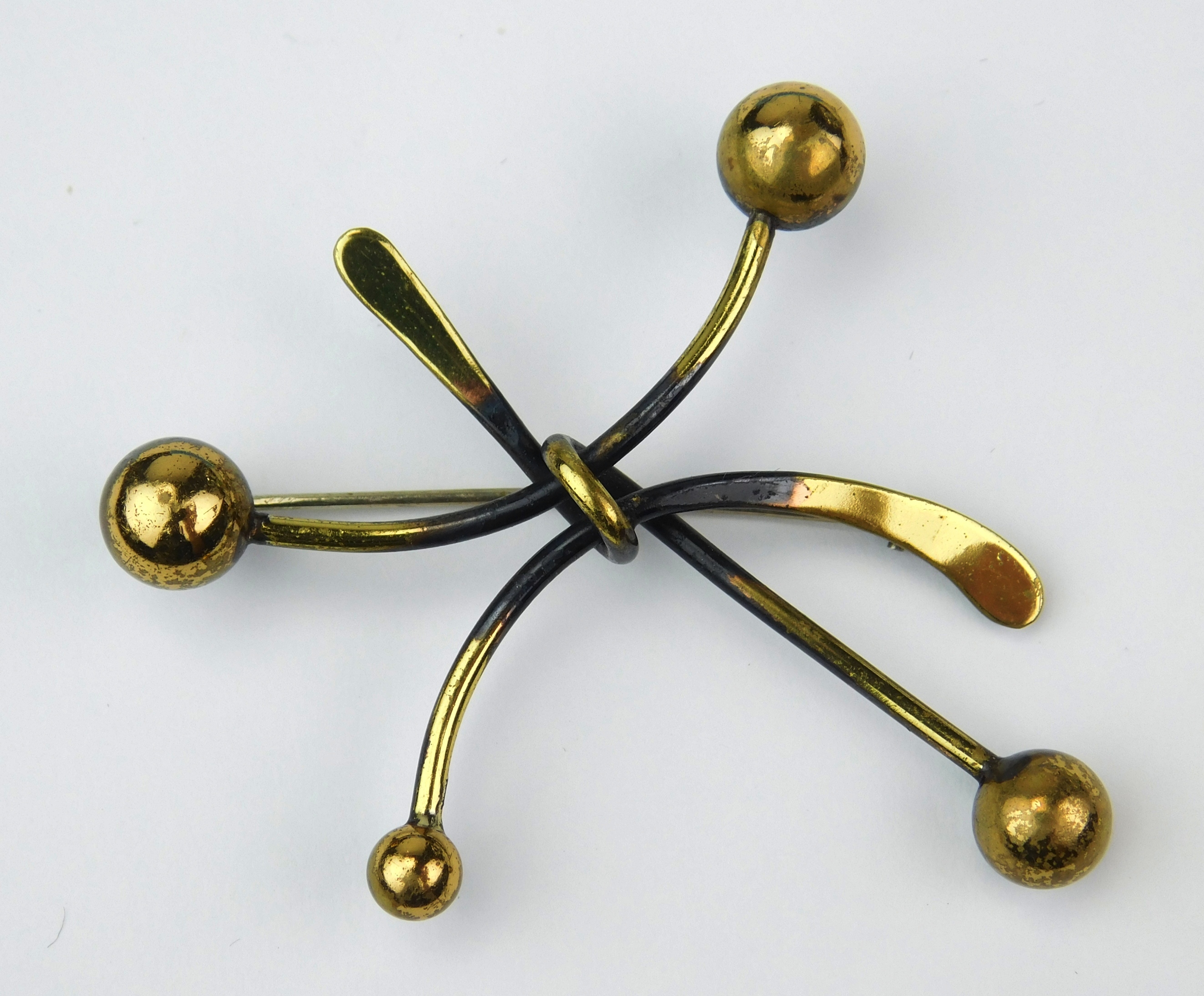 Appraisal: Art Smith - - modernist brooch - 's abstract and