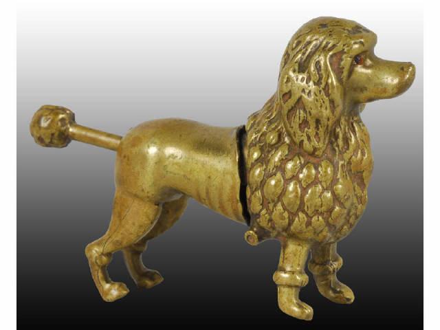 Appraisal: Brass Poodle Dog Cigar Cutter Description Poodle bends at waist