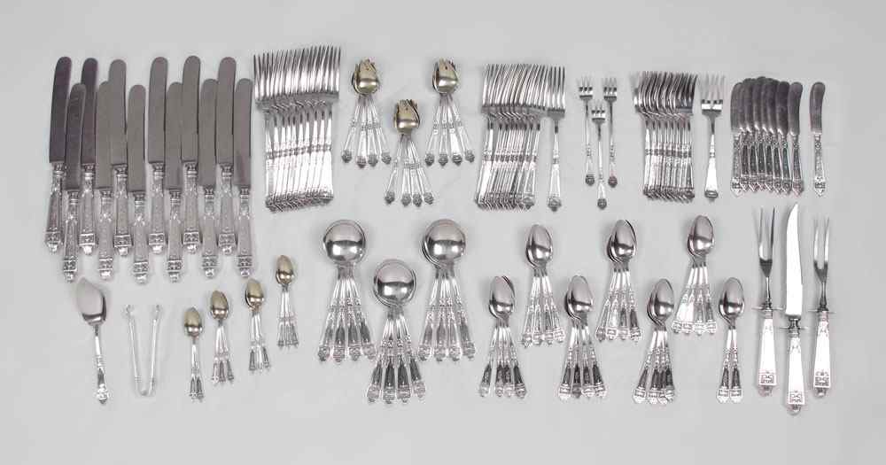 Appraisal: GORHAM LANDSDOWNE STERLING FLATWARE Approx pieces in the Landsdowne pattern