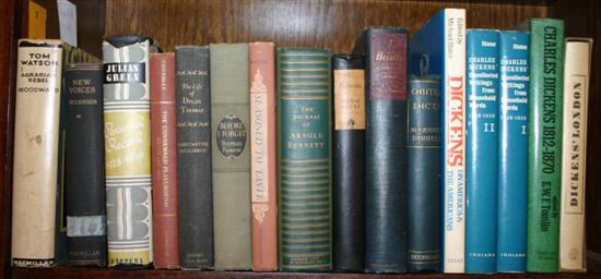 Appraisal: Authors Journals biographies Vols on shelves