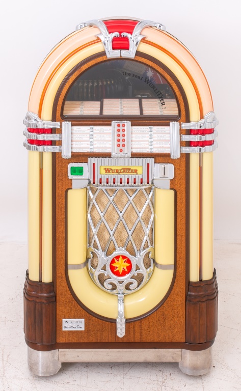 Appraisal: MODERN WURLITZER JUKEBOX TYPE MB Modern Wurlitzer Jukebox of typical