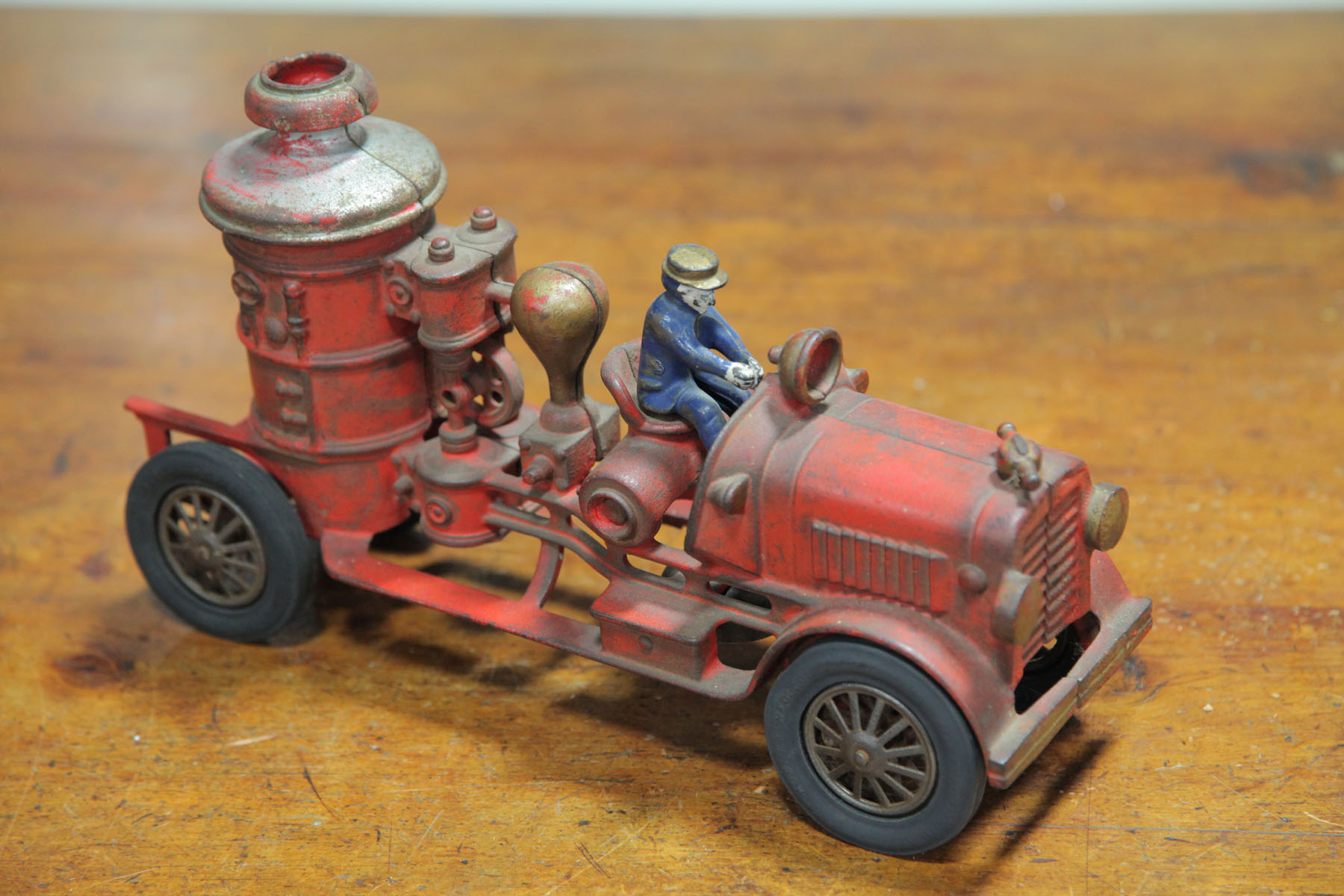 Appraisal: HUBLEY CAST IRON FIRE TRUCK Pennsylvania first half th century