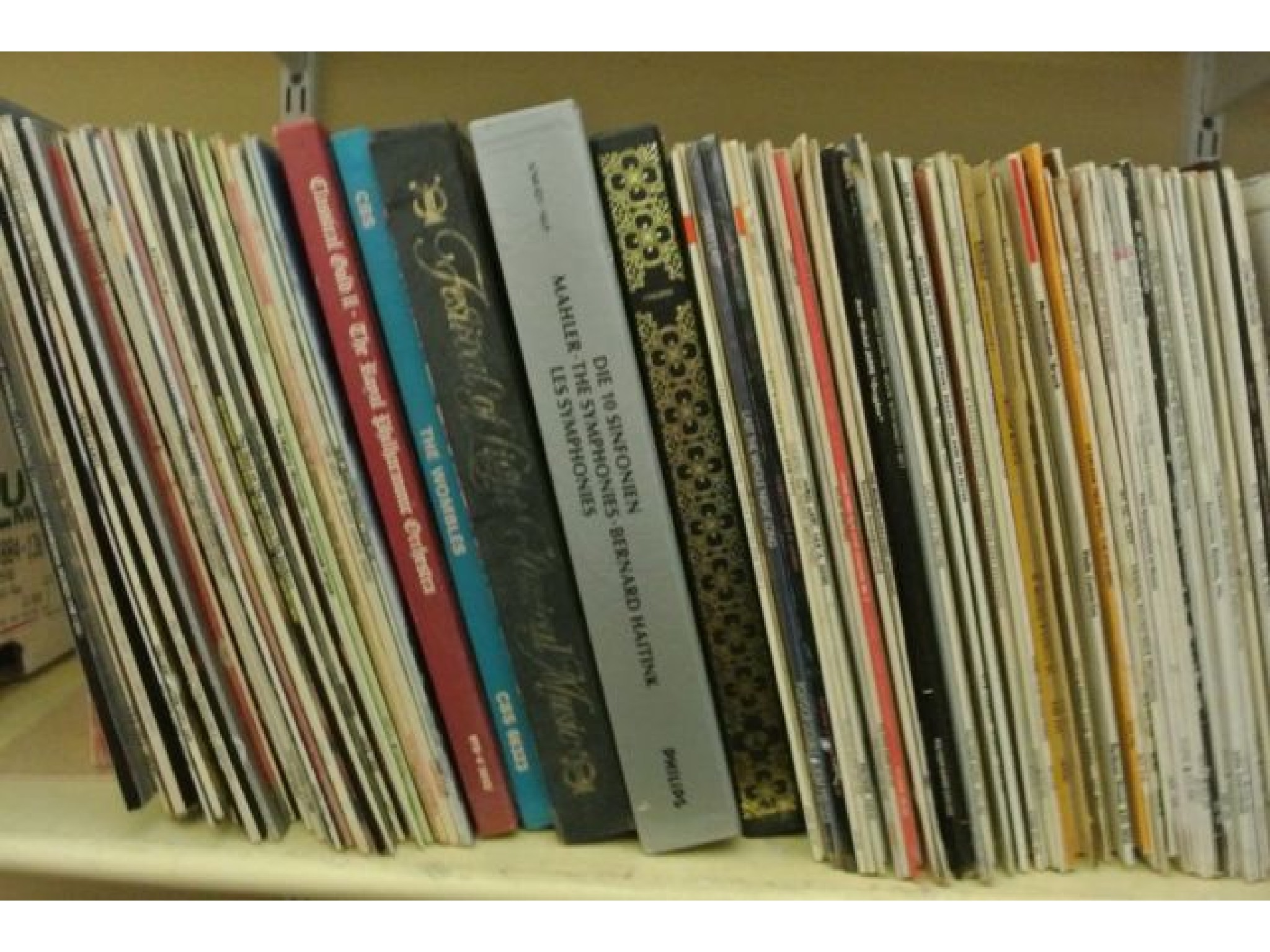 Appraisal: A large collection of vinyl LPs including classical Motown jazz