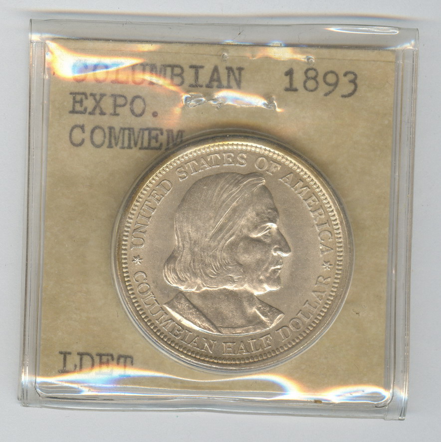 Appraisal: COLUMBIAN EXPO COM HALF DOLLAR