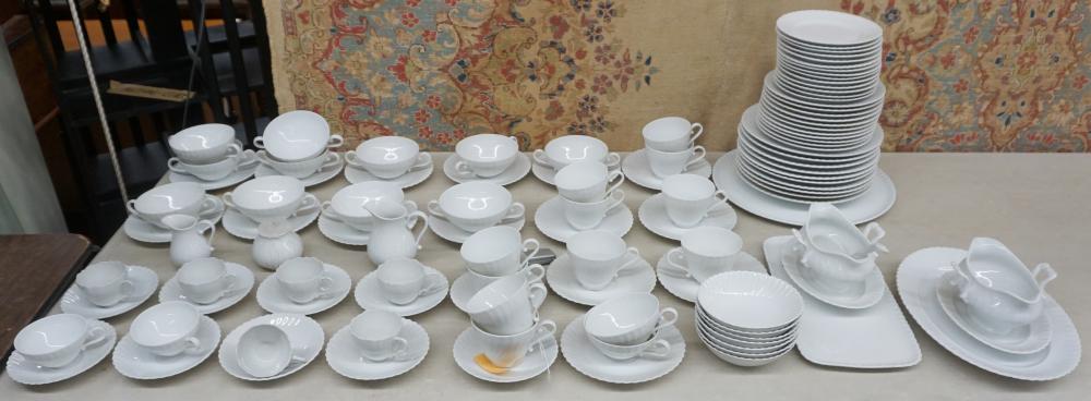 Appraisal: KAISER WHITE GLAZED PORCELAIN DINNER SERVICE PIECESKaiser White Glazed Porcelain