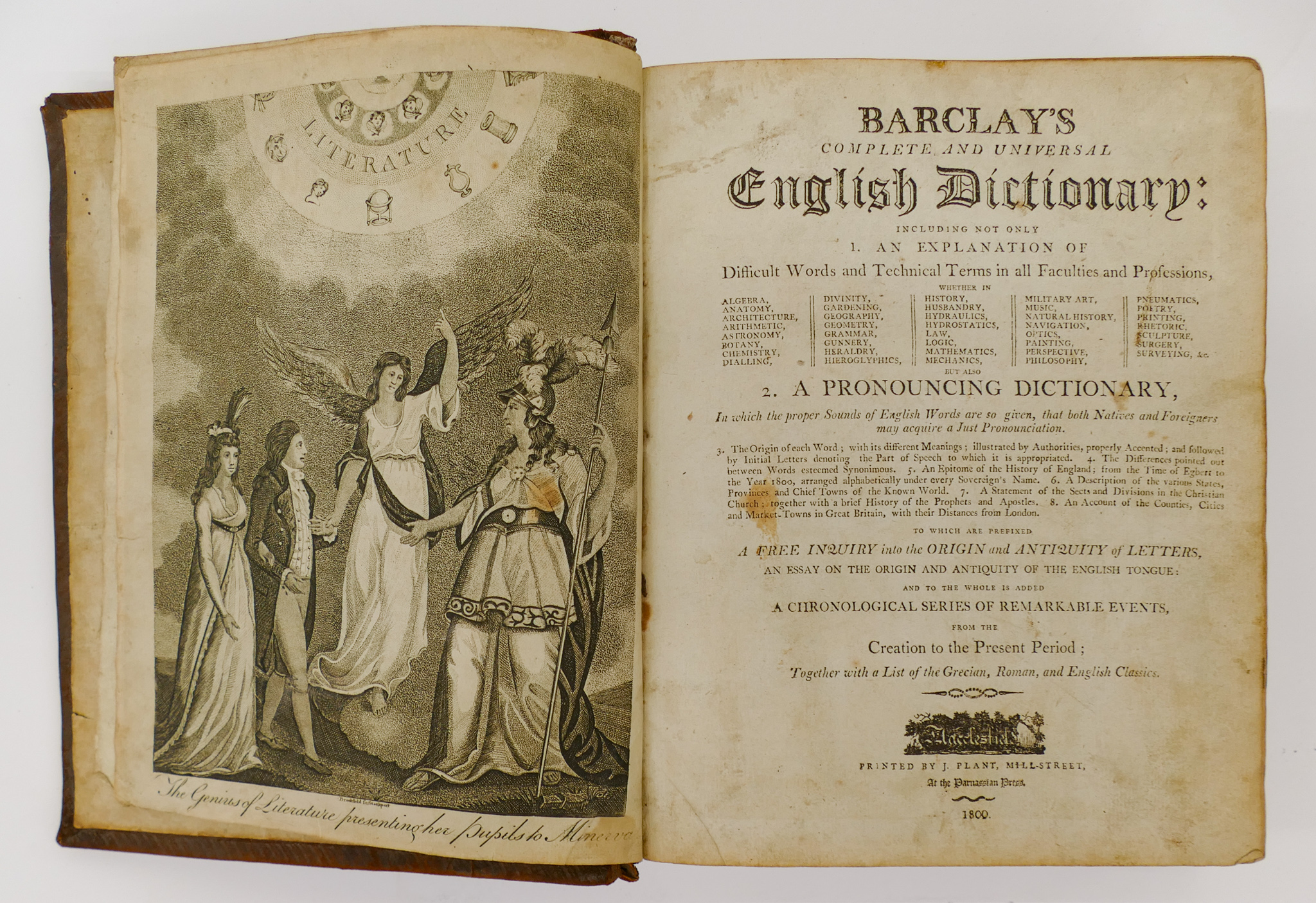 Appraisal: Barclay's Complete and Universal English Dictionary Dated