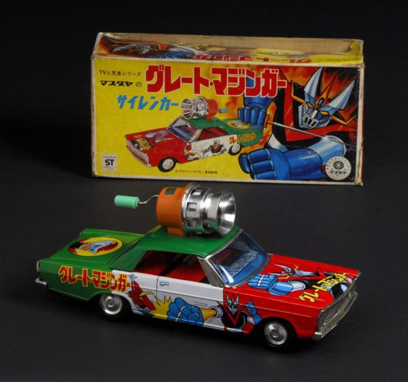 Appraisal: Great Mazinga Car Toy Description Japanese Made by Masudaya Working