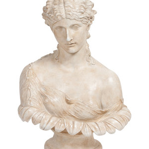 Appraisal: A Composition Bust of a Clytie After the Antique th