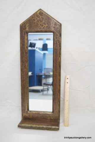 Appraisal: Small Wall Mount Decorator MirrorThis is a nice small size