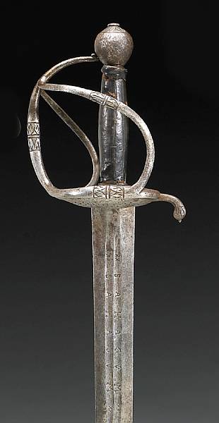 Appraisal: A north European cavalry broadswordsecond half th century Straight inch