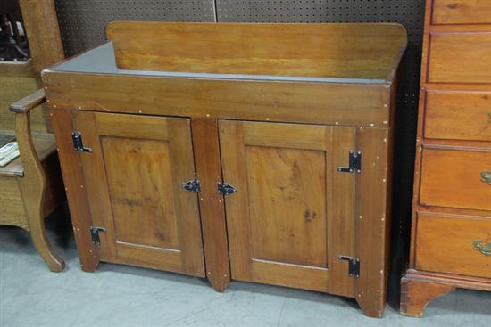 Appraisal: DRYSINK Cherry and of typical form with paneled doors resting