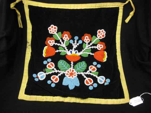 Appraisal: Indian Beadwork Plateau region dance apron early to mid 's