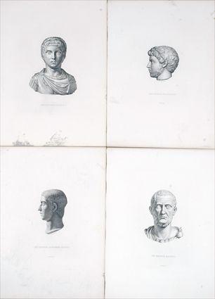 Appraisal: French School th C Nine Portraits of Roman Emperors and