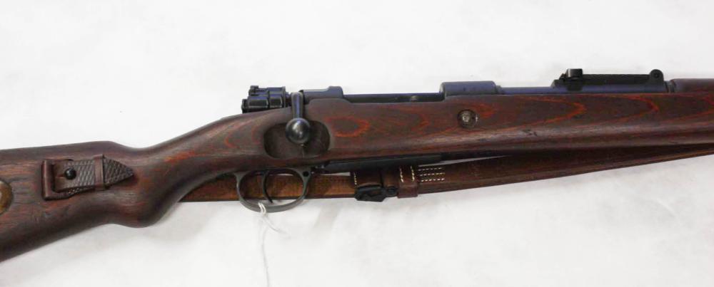 Appraisal: SPANDAU GEW BOLT ACTION MAUSER RIFLE mm caliber barrel matte