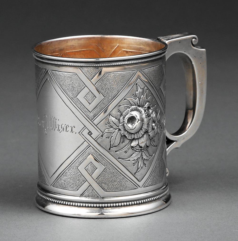 Appraisal: Gorham Coin Silver Presentation Cup in the Renaissance Revival Taste