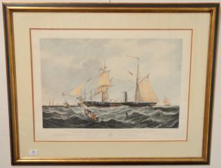 Appraisal: After William Adolphus Knell - hand colored engraving This View