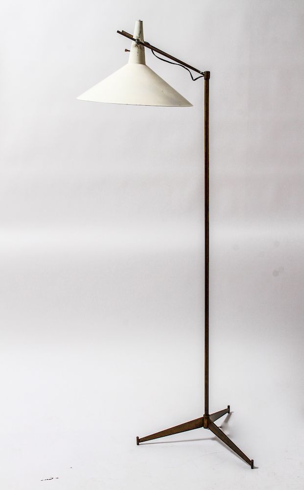 Appraisal: Paul McCobb Mid-Century Modern Floor Lamp Paul McCobb American -