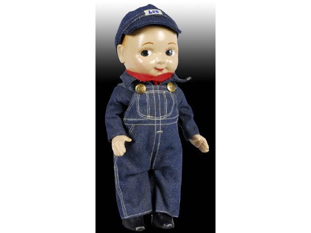 Appraisal: Buddy Lee Doll Description Original overalls and cap Both marked