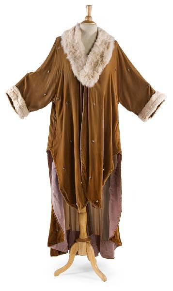 Appraisal: A Bette Davis cape from Juarez Warner Bros Tan-colored velvet