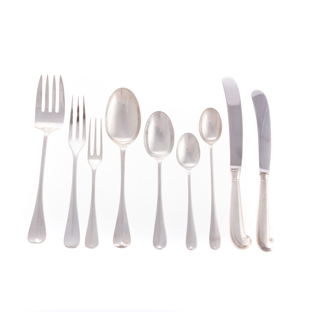 Appraisal: Stieff -pc sterling silver flatware in the Williamsburg Queen Anne